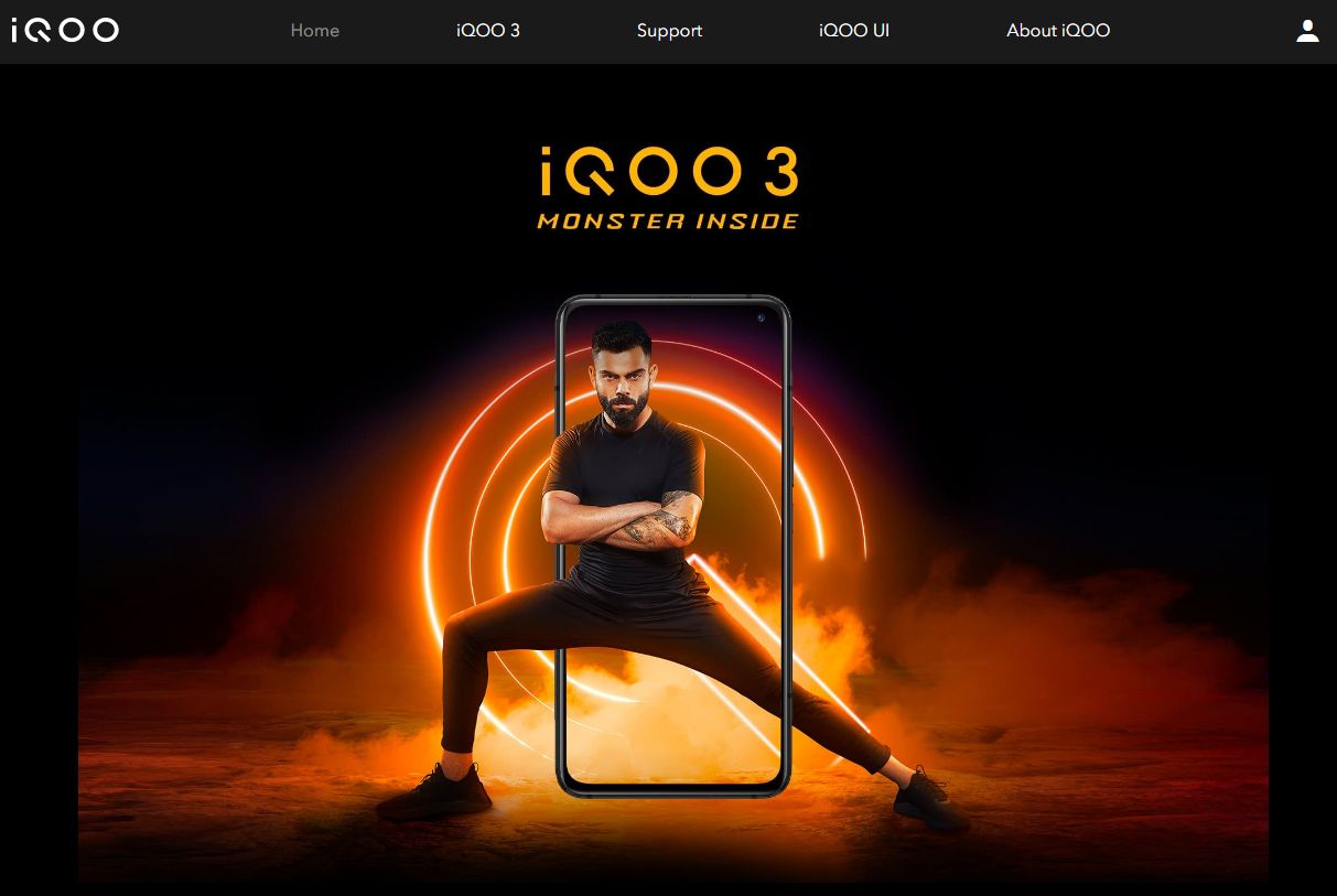 iQOO3 インド市場がメイン