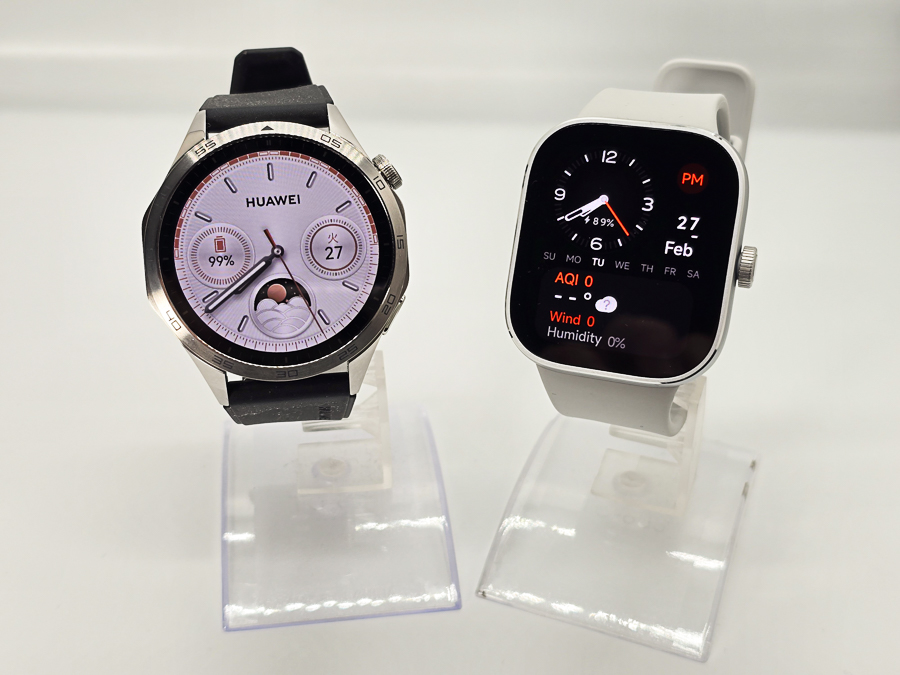 Huawei Watch GT4(47mm)とRedmi Watch 4比べて
